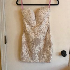 Blush prom Homecoming dress